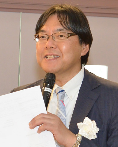 会長挨拶　道谷 卓会長（35回生）