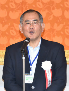 総会閉会挨拶　柳本 勇治副会長（26回生）